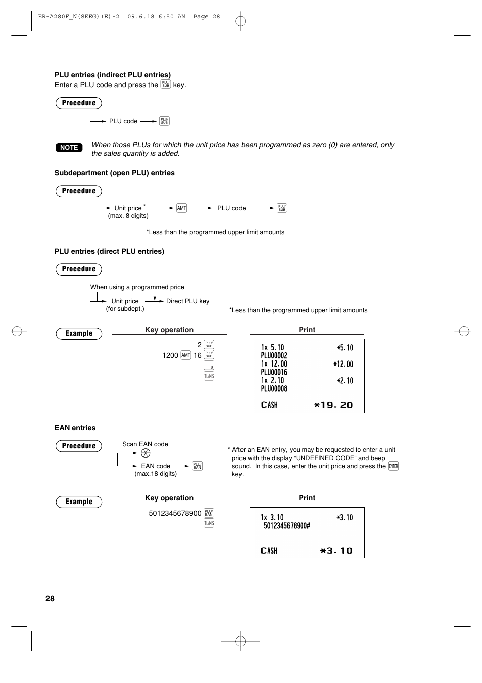 P8 a | Sharp ER-A280F User Manual | Page 30 / 188