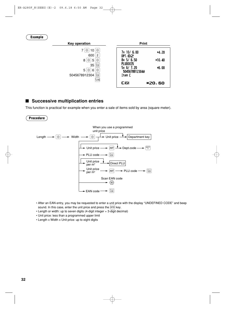 Sharp ER-A280F User Manual | Page 34 / 188