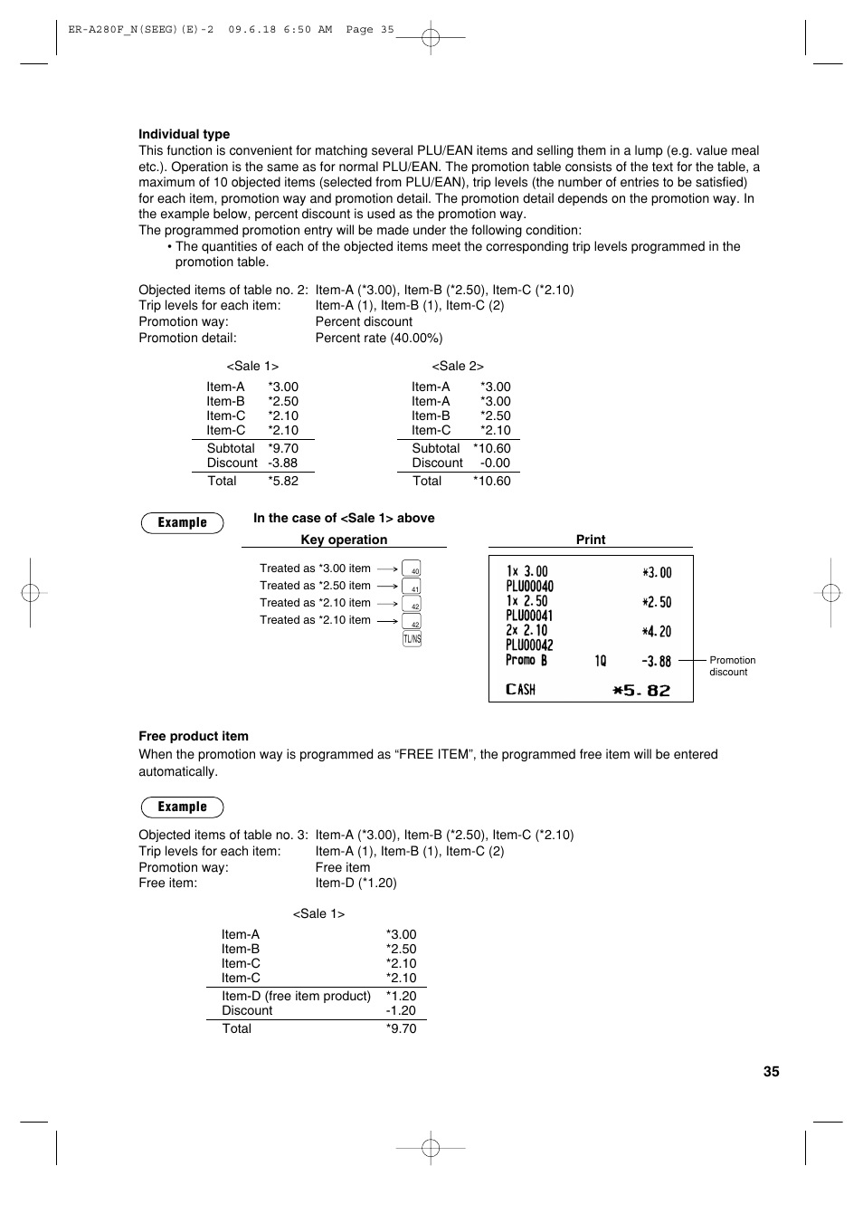 Sharp ER-A280F User Manual | Page 37 / 188
