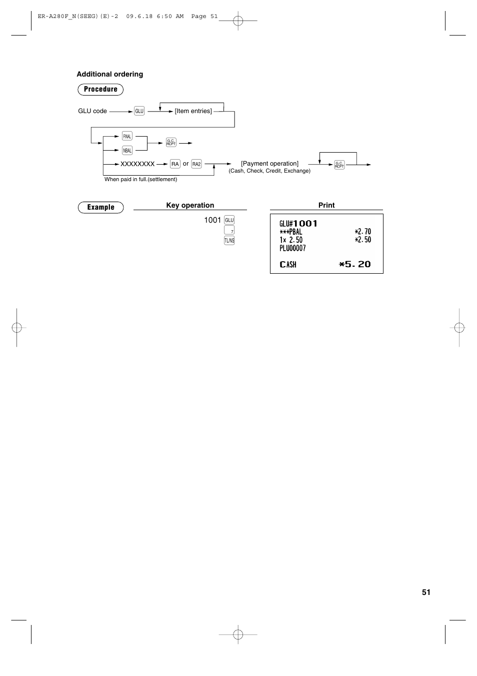 G 7 a, Ya © ı f | Sharp ER-A280F User Manual | Page 53 / 188