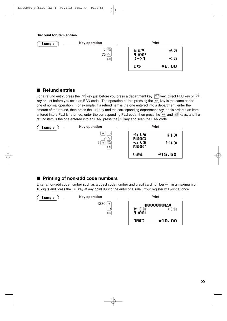 F p a | Sharp ER-A280F User Manual | Page 57 / 188