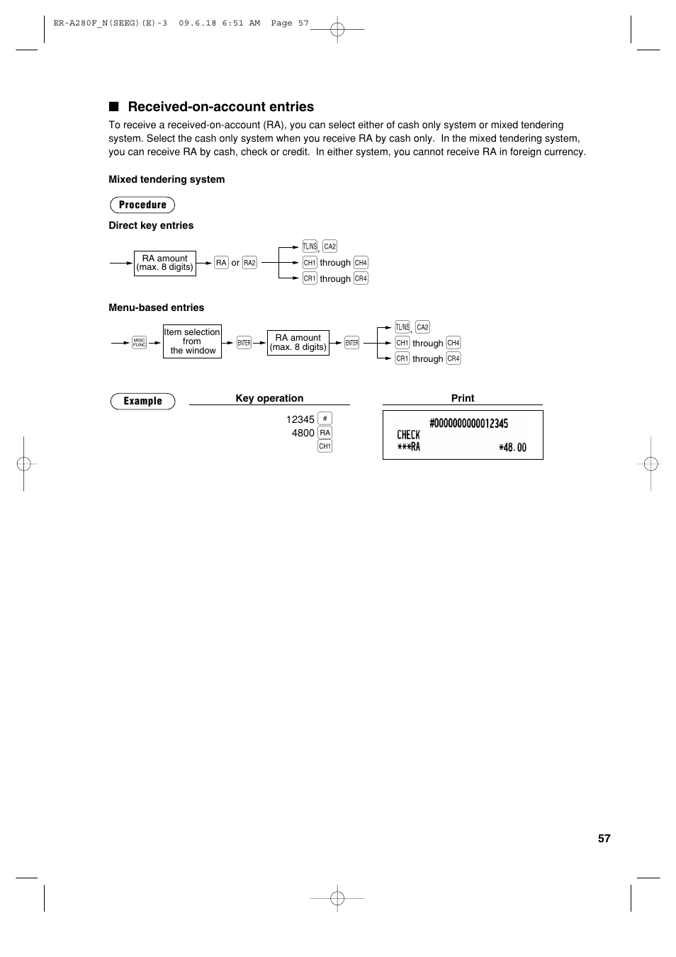 Sharp ER-A280F User Manual | Page 59 / 188