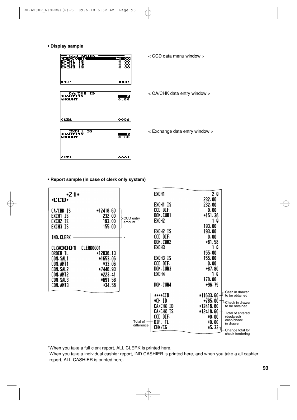 Sharp ER-A280F User Manual | Page 95 / 188