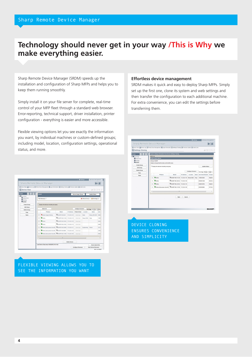 Sharp Printer Status Monitor User Manual | Page 4 / 8