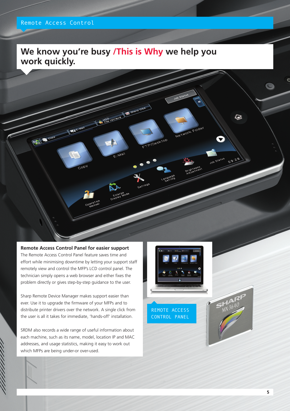 Sharp Printer Status Monitor User Manual | Page 5 / 8