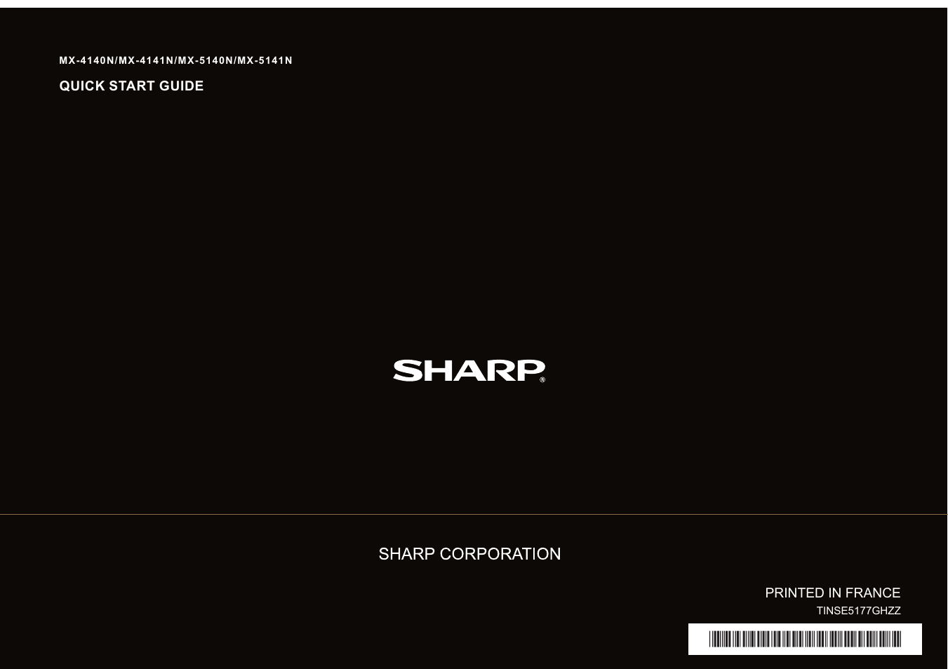 Sharp MX-5140N User Manual | Page 28 / 28