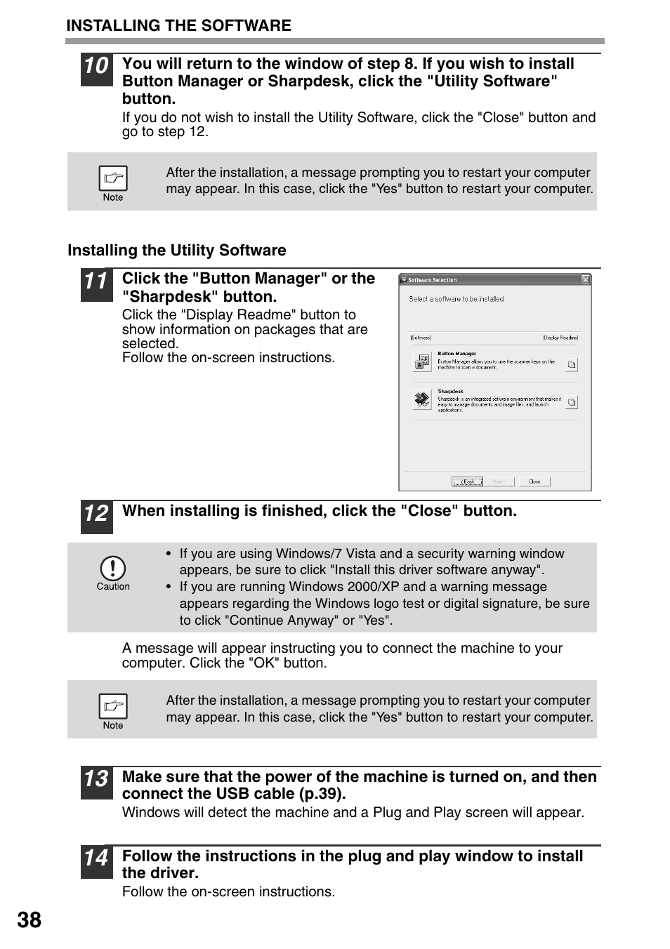 Sharp MX-B201D User Manual | Page 39 / 117