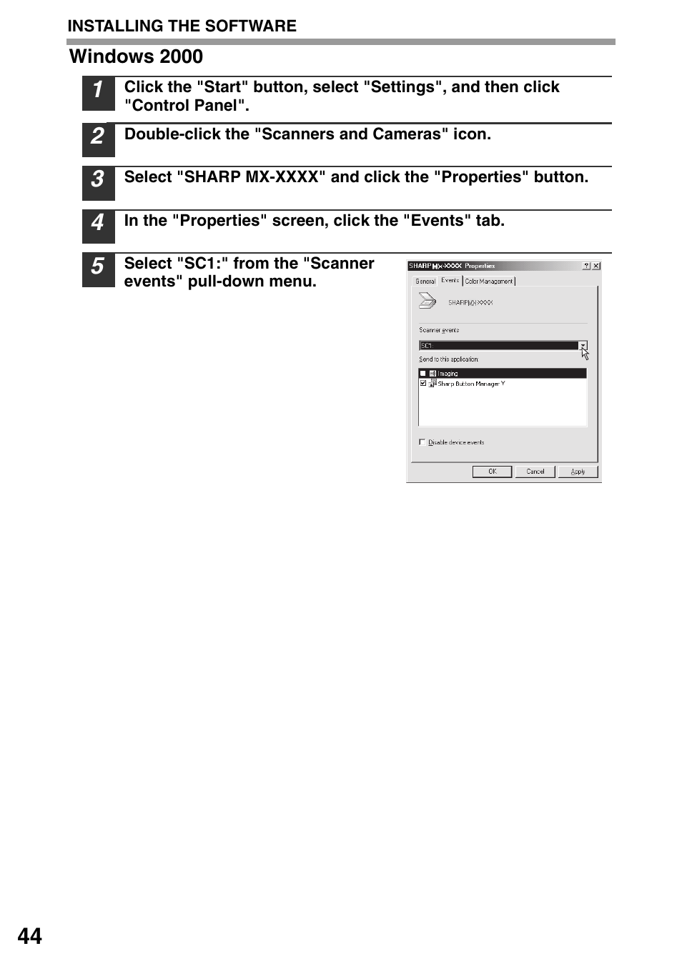 Sharp MX-B201D User Manual | Page 45 / 117