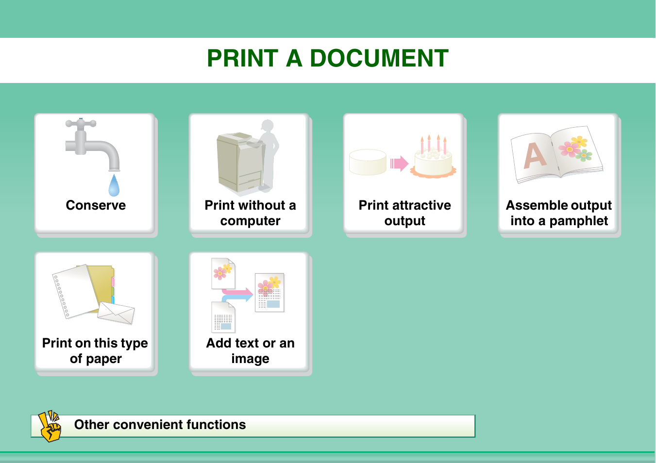 Print a document | Sharp MX-2614N User Manual | Page 10 / 836