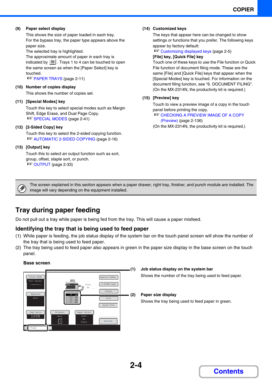 Sharp MX-2614N User Manual | Page 116 / 836