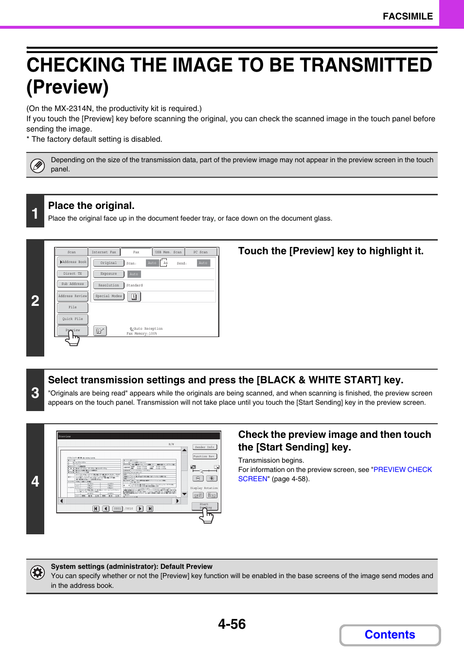 Sharp MX-2614N User Manual | Page 401 / 836