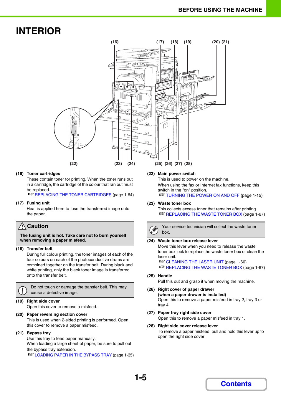 Sharp MX-2614N User Manual | Page 46 / 836