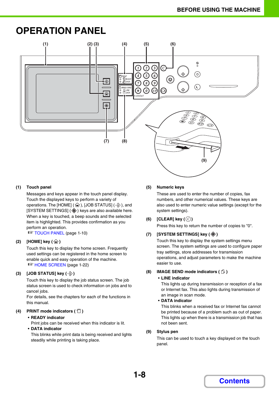 Sharp MX-2614N User Manual | Page 49 / 836