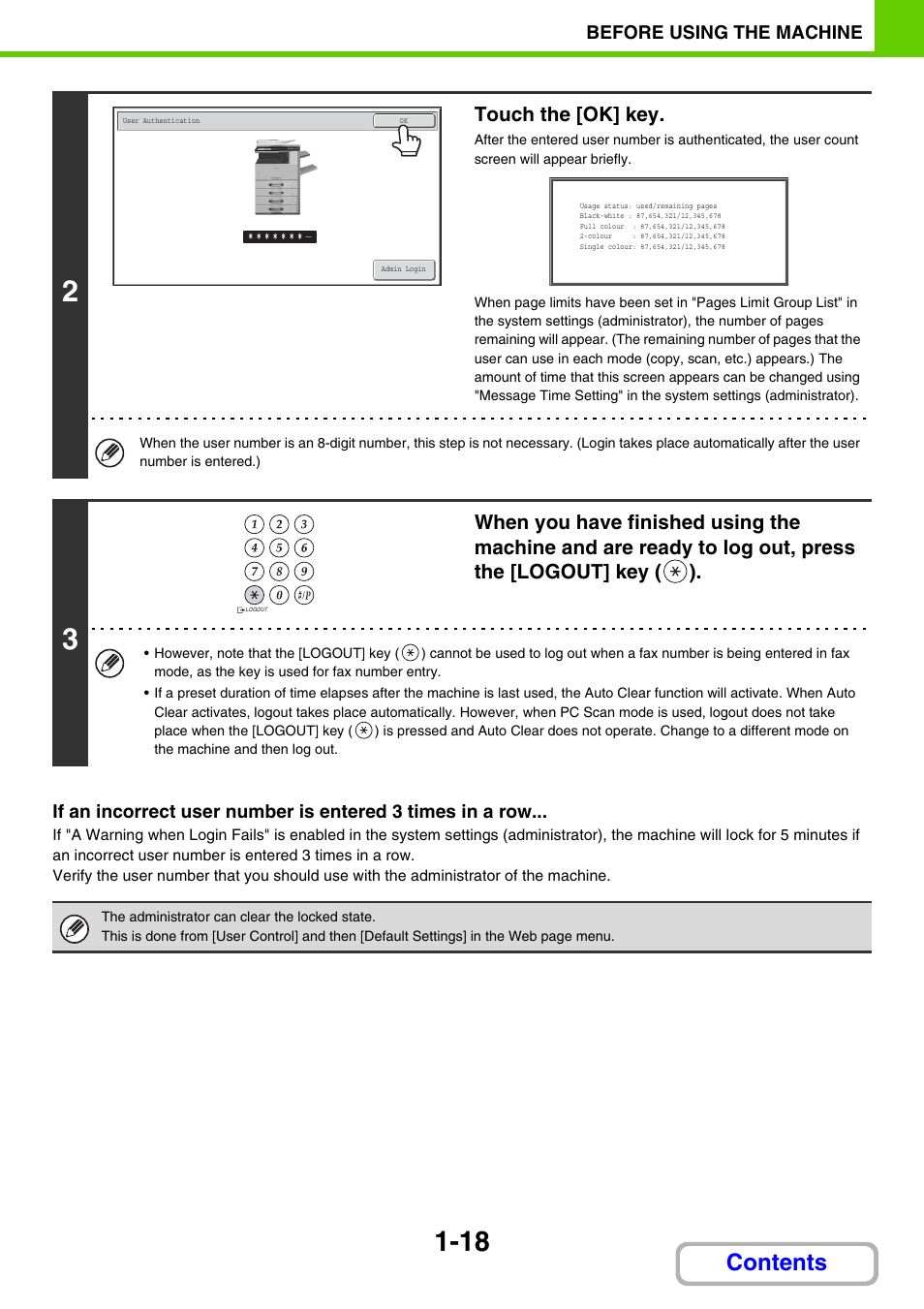 Sharp MX-2614N User Manual | Page 59 / 836