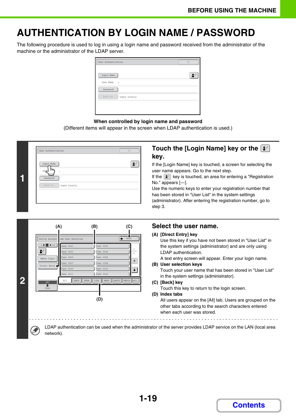 Sharp MX-2614N User Manual | Page 60 / 836