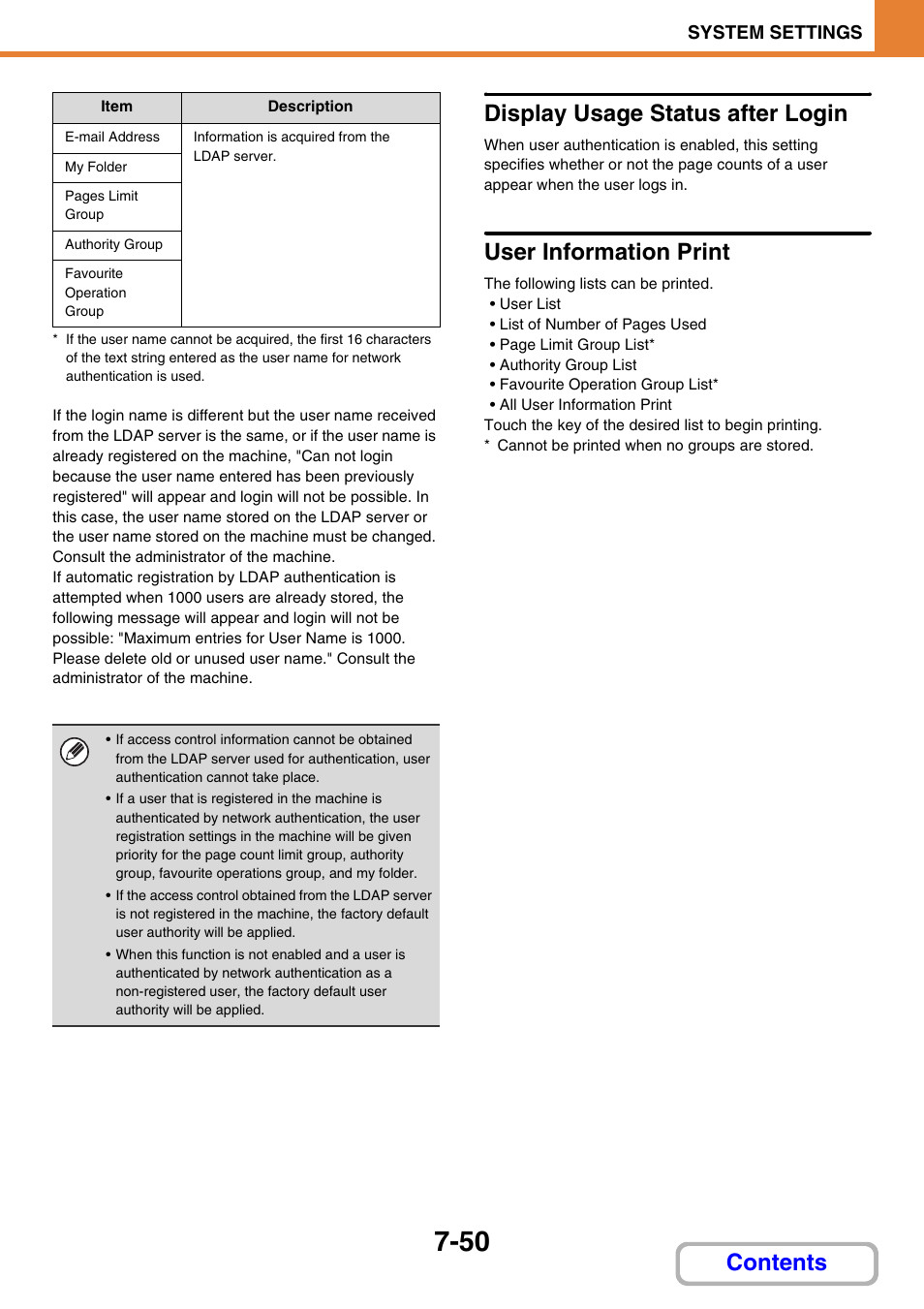 Sharp MX-2614N User Manual | Page 718 / 836