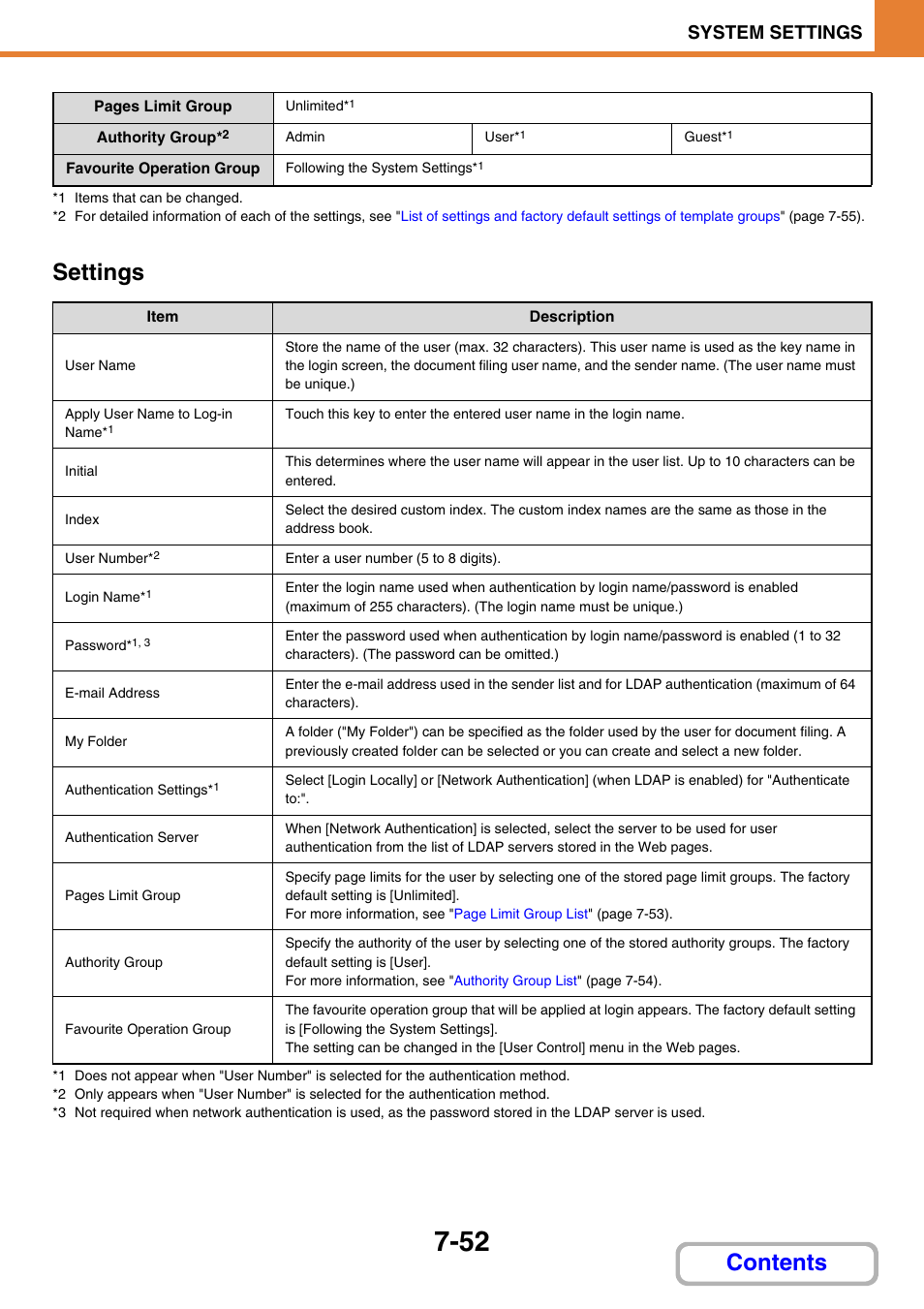 Sharp MX-2614N User Manual | Page 720 / 836