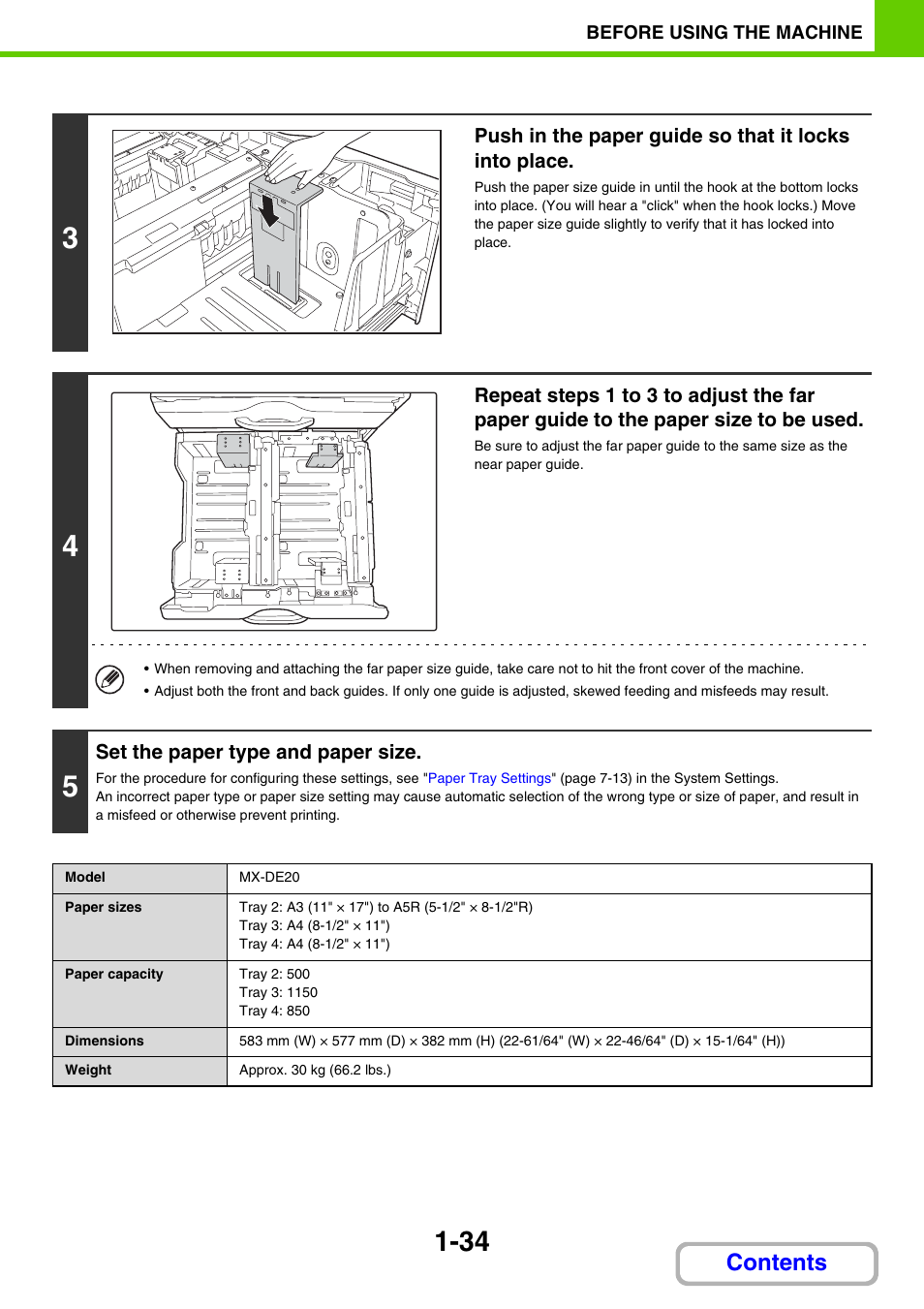 Sharp MX-2614N User Manual | Page 75 / 836