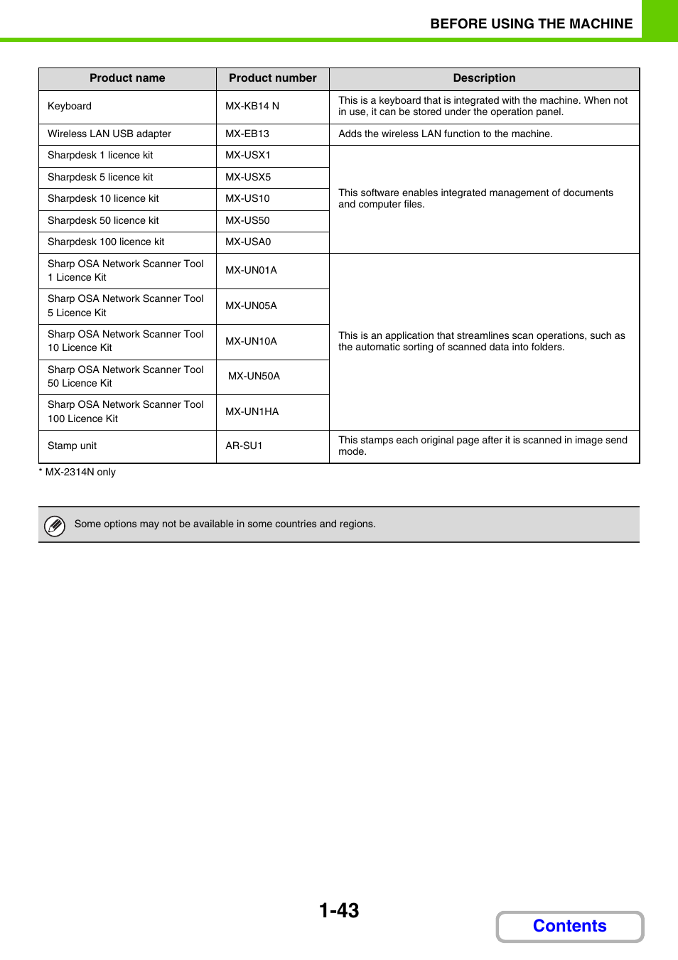 Sharp MX-2614N User Manual | Page 84 / 836