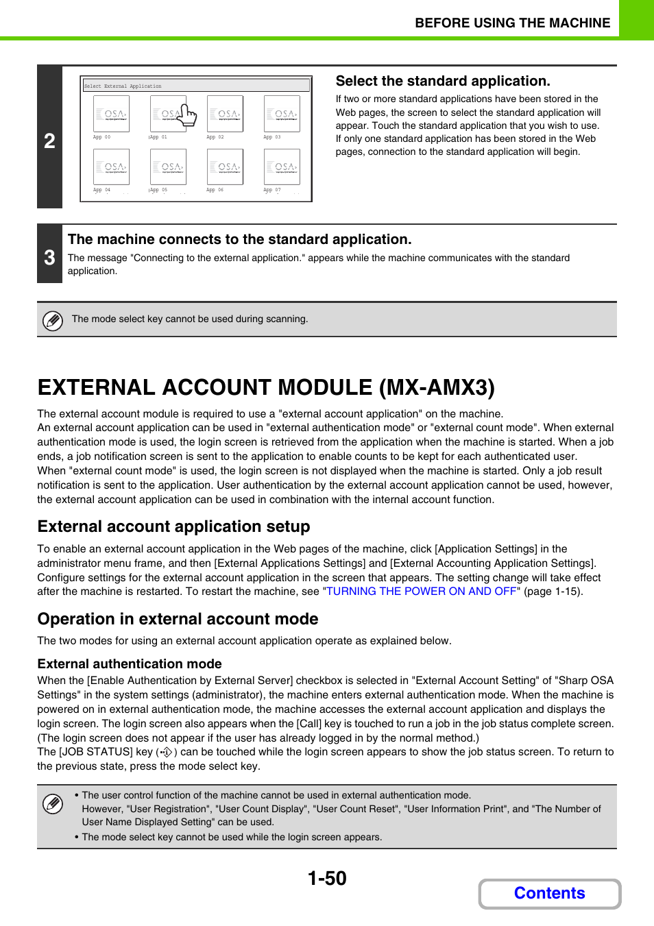 Sharp MX-2614N User Manual | Page 91 / 836