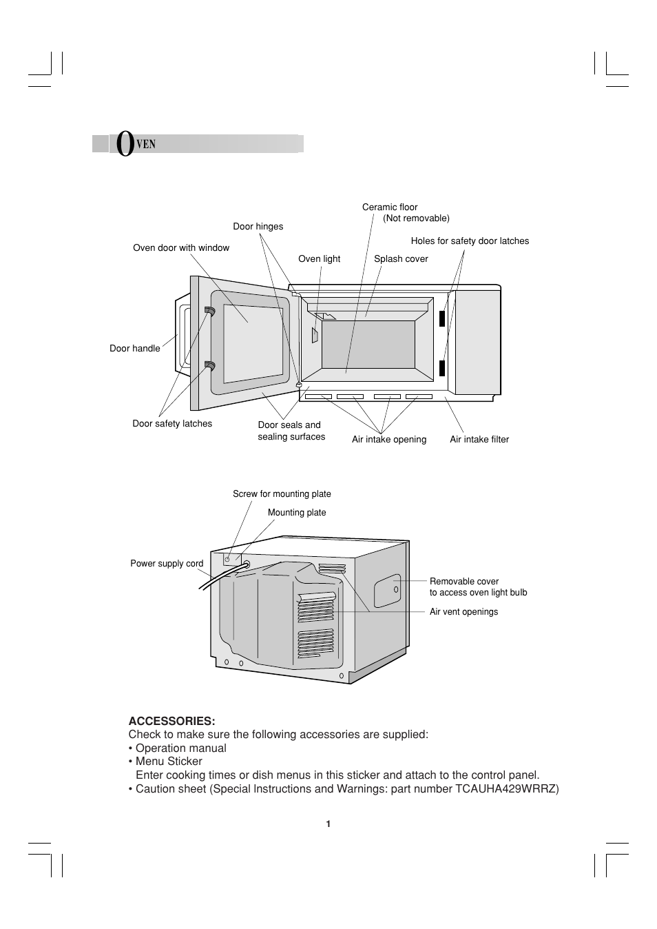 Sharp R-22AT User Manual | Page 2 / 32