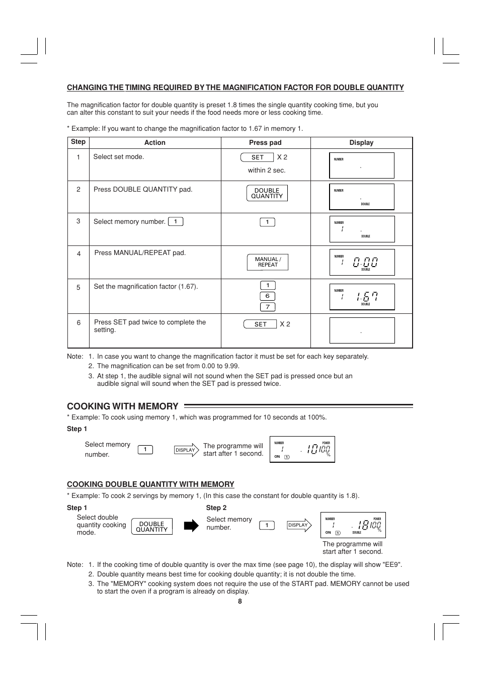 Sharp R-22AT User Manual | Page 9 / 32