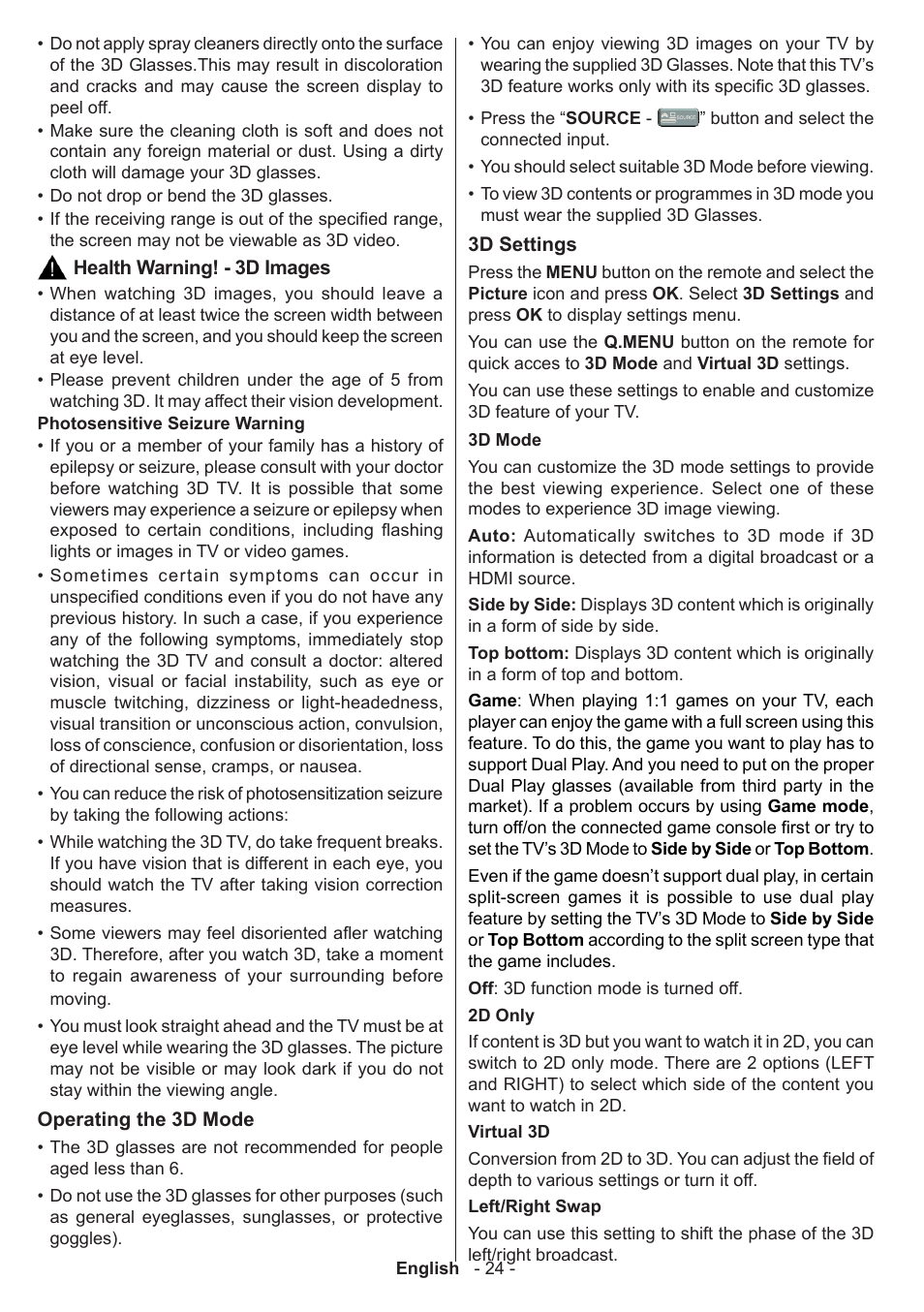 Sharp LC-50LE771K User Manual | Page 25 / 40