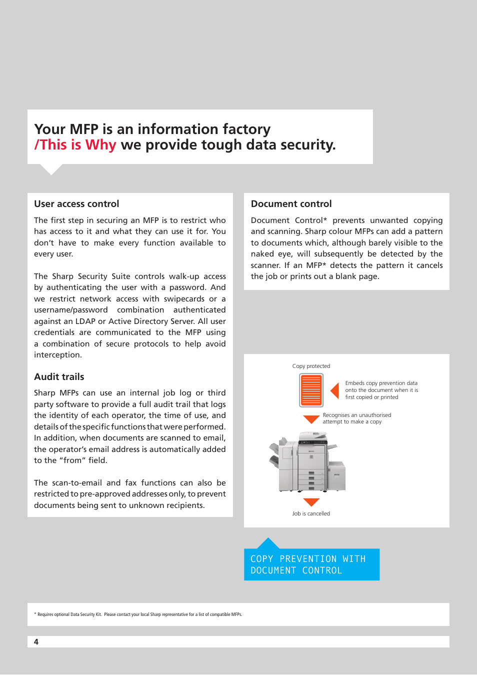 Sharp Data Privacy User Manual | Page 4 / 8