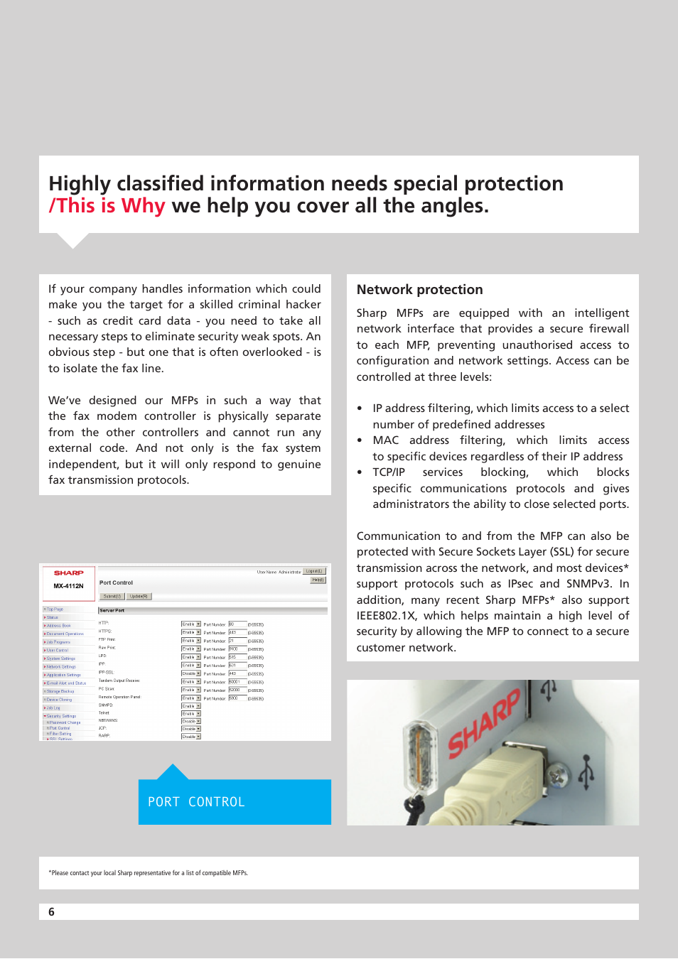 Sharp Data Privacy User Manual | Page 6 / 8