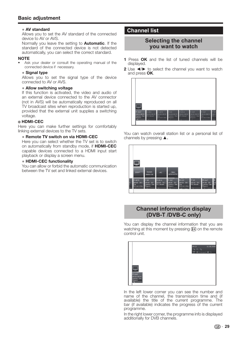 Sharp LC-60LE651K User Manual | Page 31 / 64