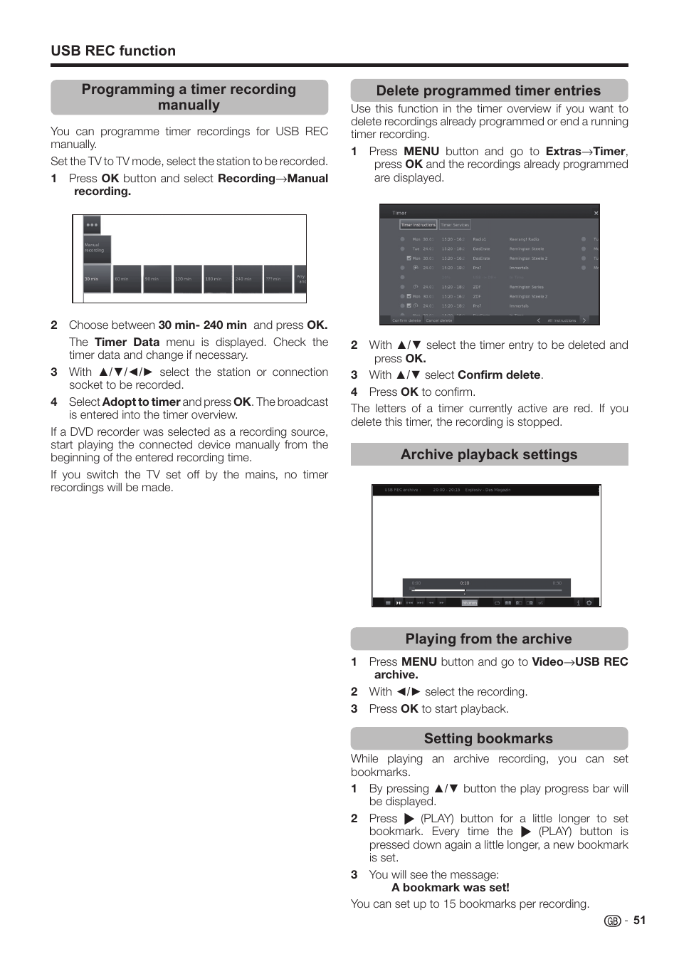 Sharp LC-60LE651K User Manual | Page 53 / 64