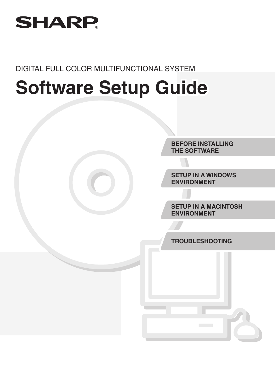 Sharp MX-C300W User Manual | 44 pages