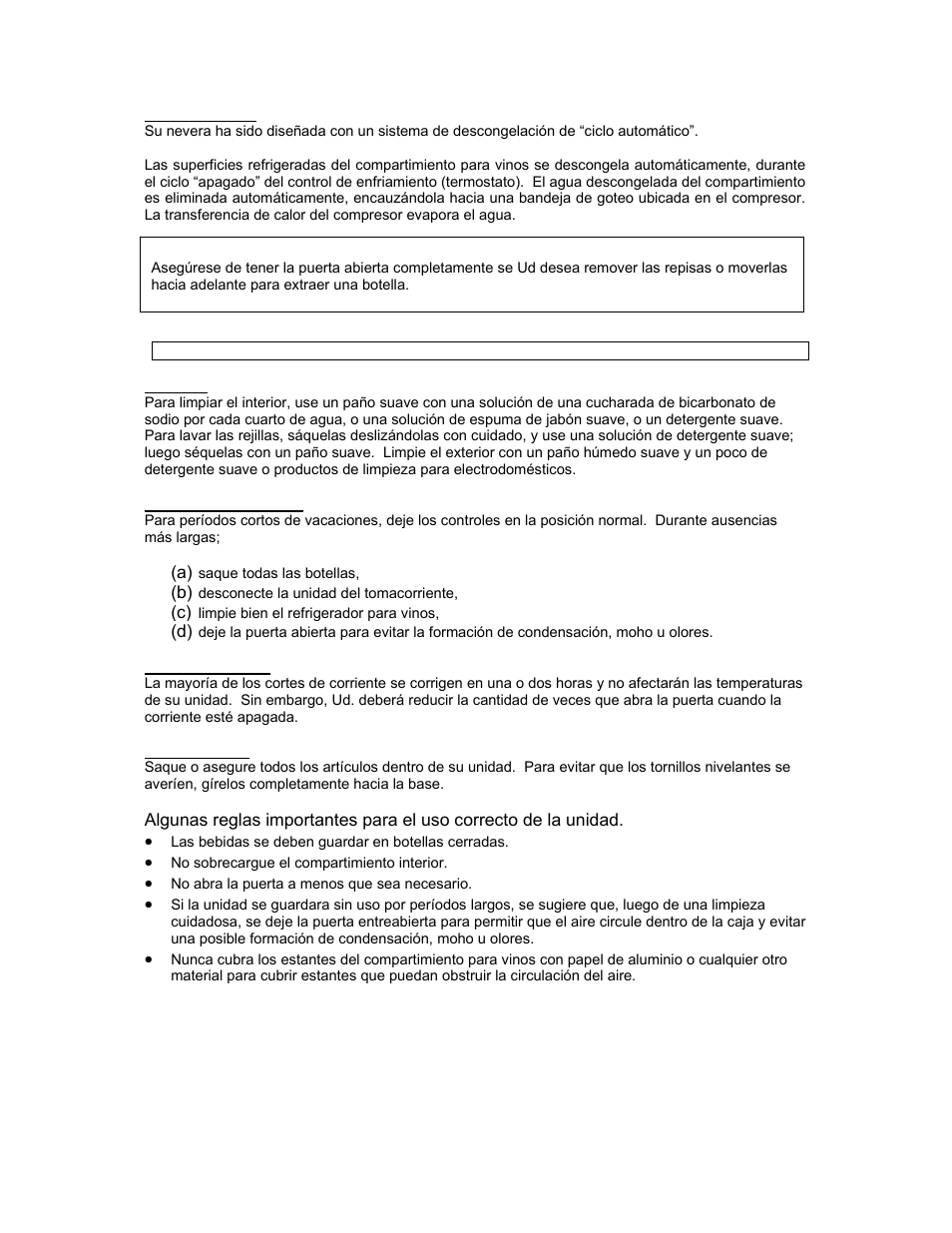 Avanti BCA57SSR User Manual | Page 17 / 20