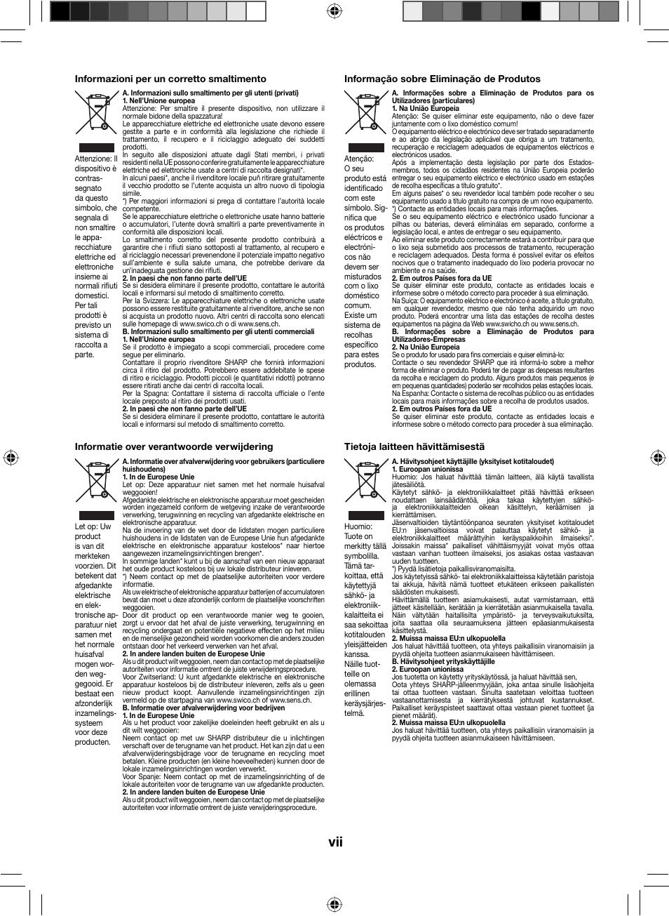 Sharp DK-KP85PH User Manual | Page 8 / 34
