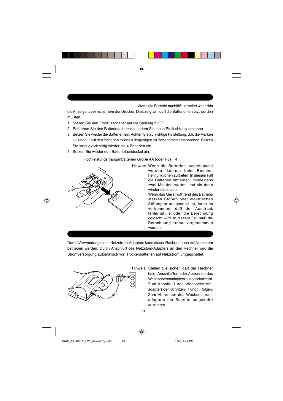 Sharp EL-1801E User Manual | Page 15 / 67