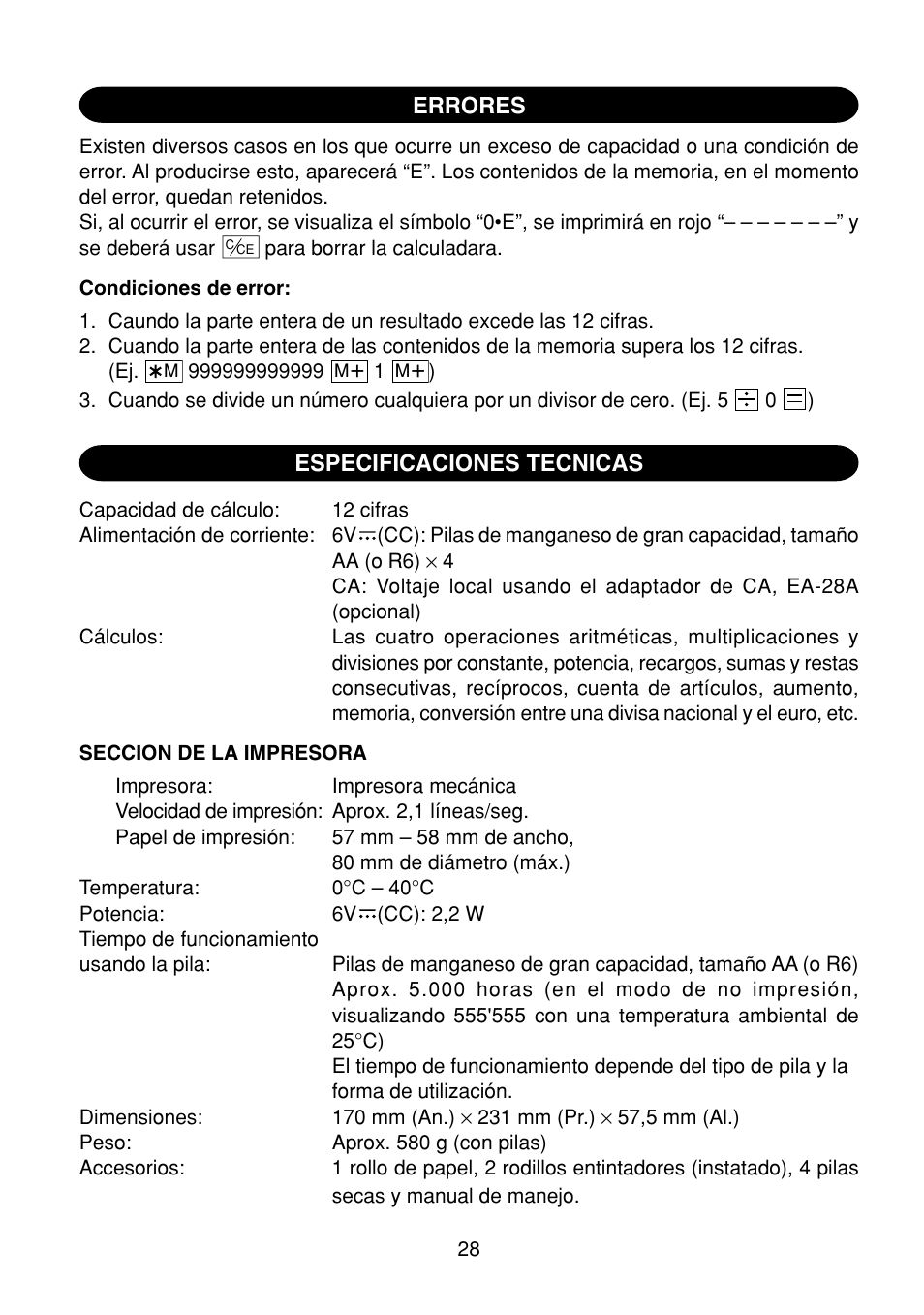 Sharp EL-1801E User Manual | Page 30 / 67