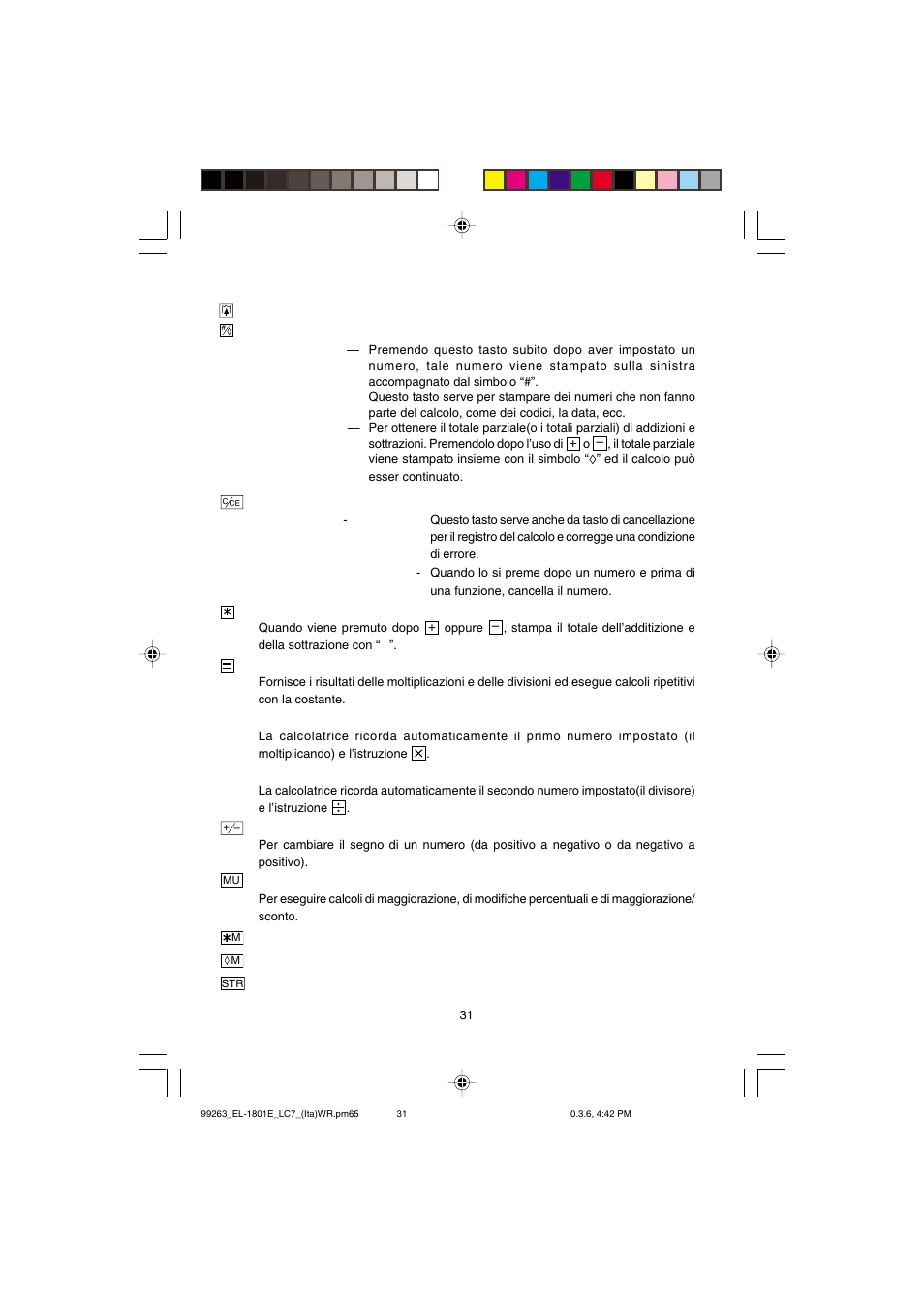 Sharp EL-1801E User Manual | Page 33 / 67