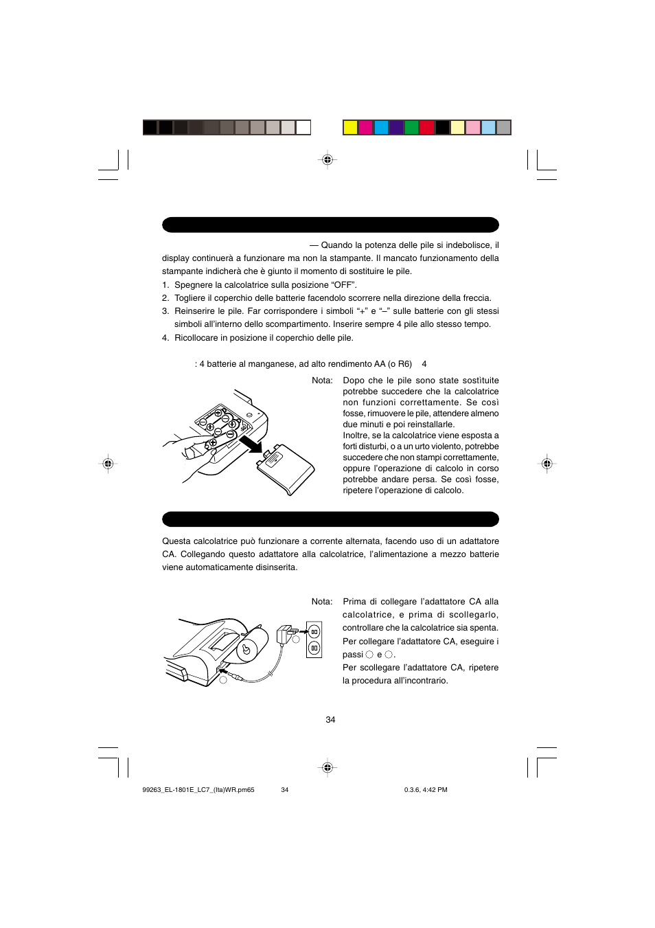 Sharp EL-1801E User Manual | Page 36 / 67