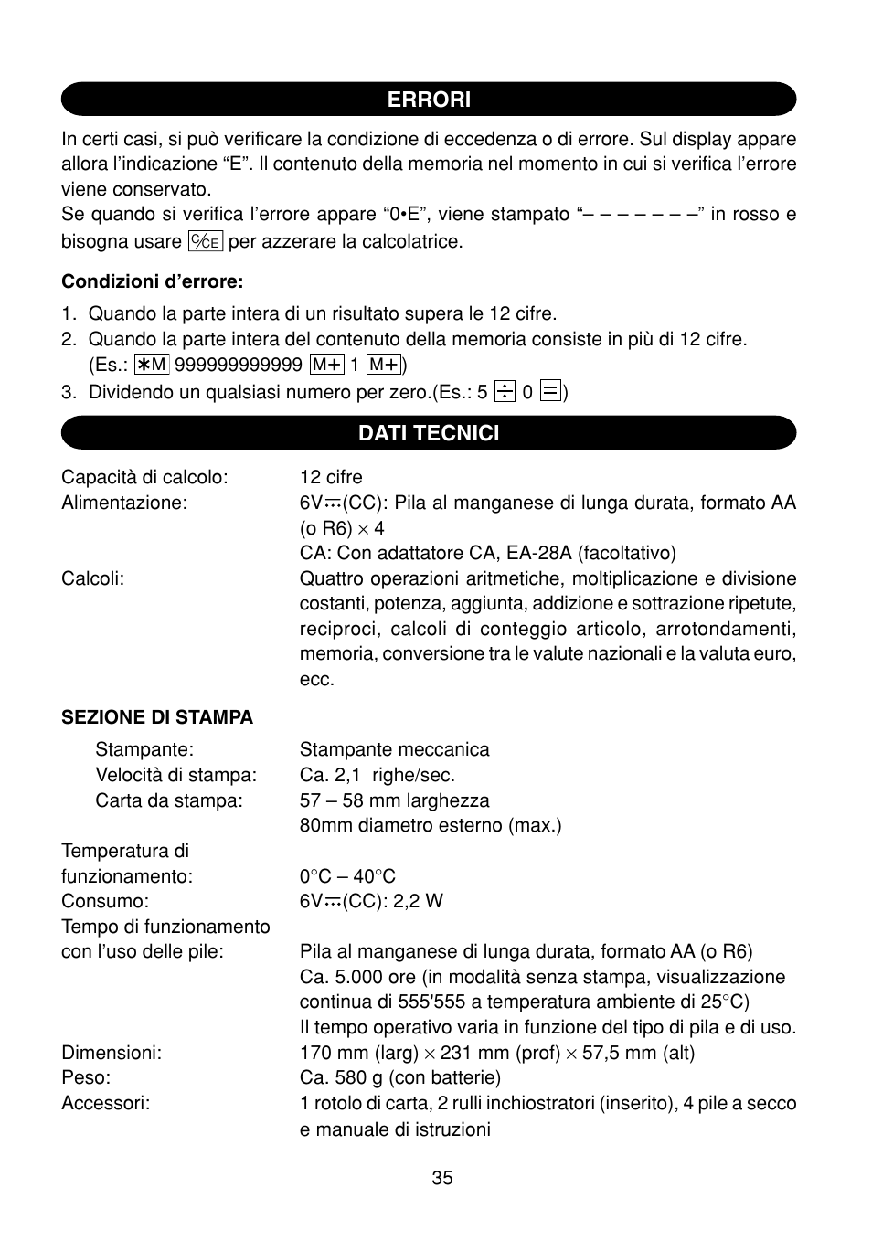 Sharp EL-1801E User Manual | Page 37 / 67