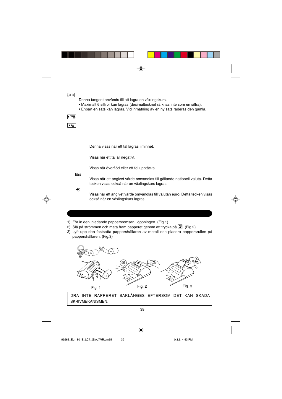 Sharp EL-1801E User Manual | Page 41 / 67