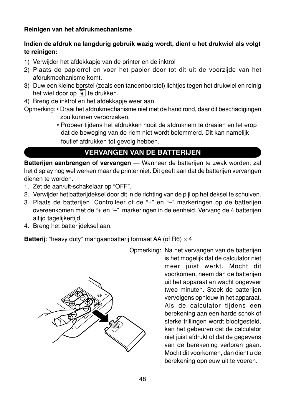 Sharp EL-1801E User Manual | Page 50 / 67