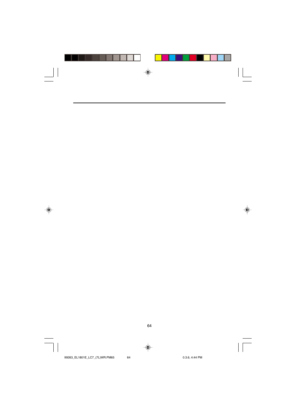 Sharp EL-1801E User Manual | Page 66 / 67