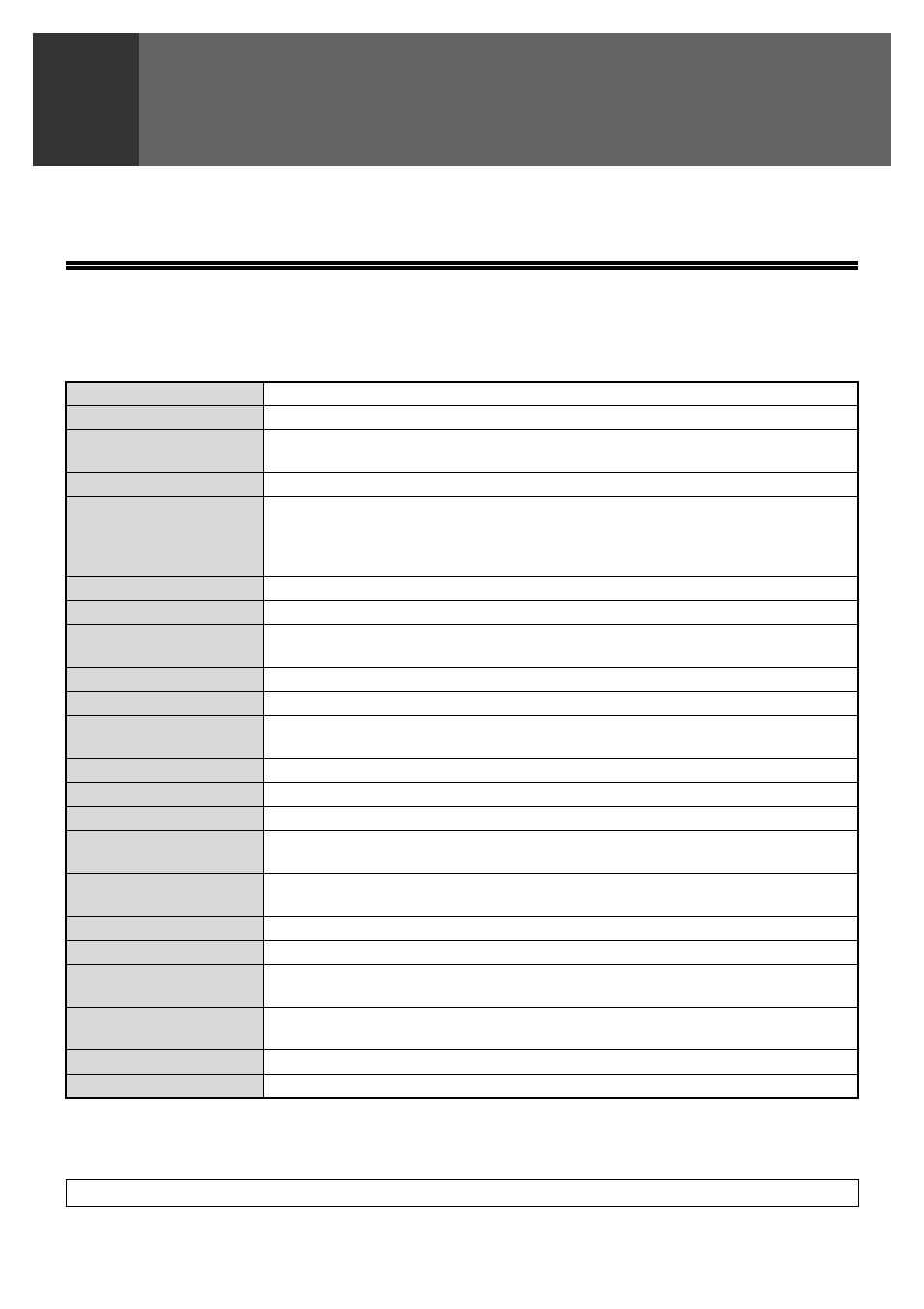 Appendix, Specifications | Sharp MX-M232D User Manual | Page 114 / 119