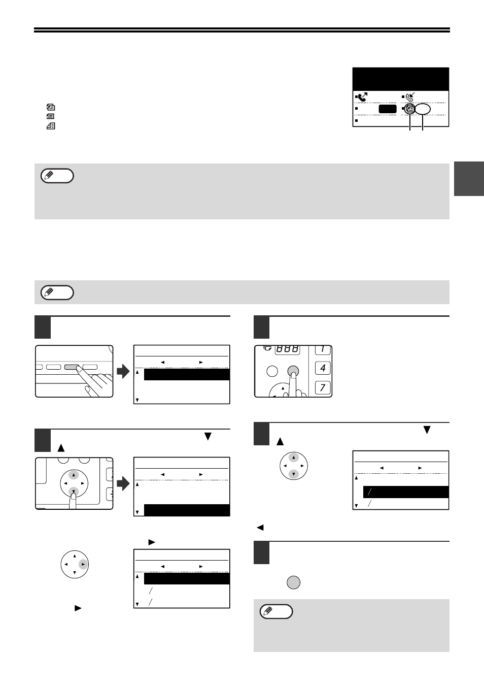 Checking the size of a placed original, Manually setting the scanning size, E 13 | Original size auto a3 b4 ab | Sharp MX-M232D User Manual | Page 15 / 119