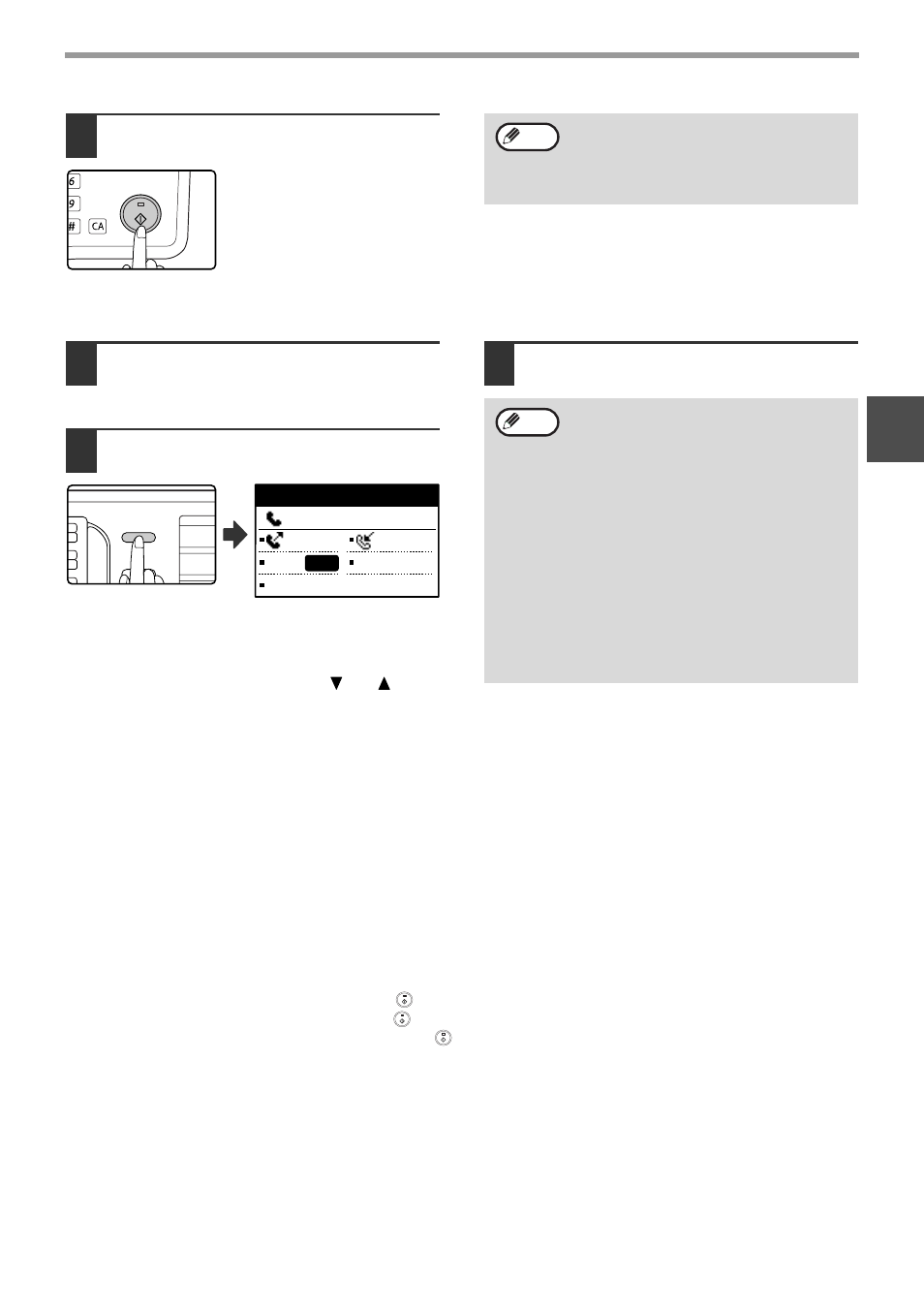 E 23), 23 an, Enter dial # : manual auto cont standard | Sharp MX-M232D User Manual | Page 25 / 119