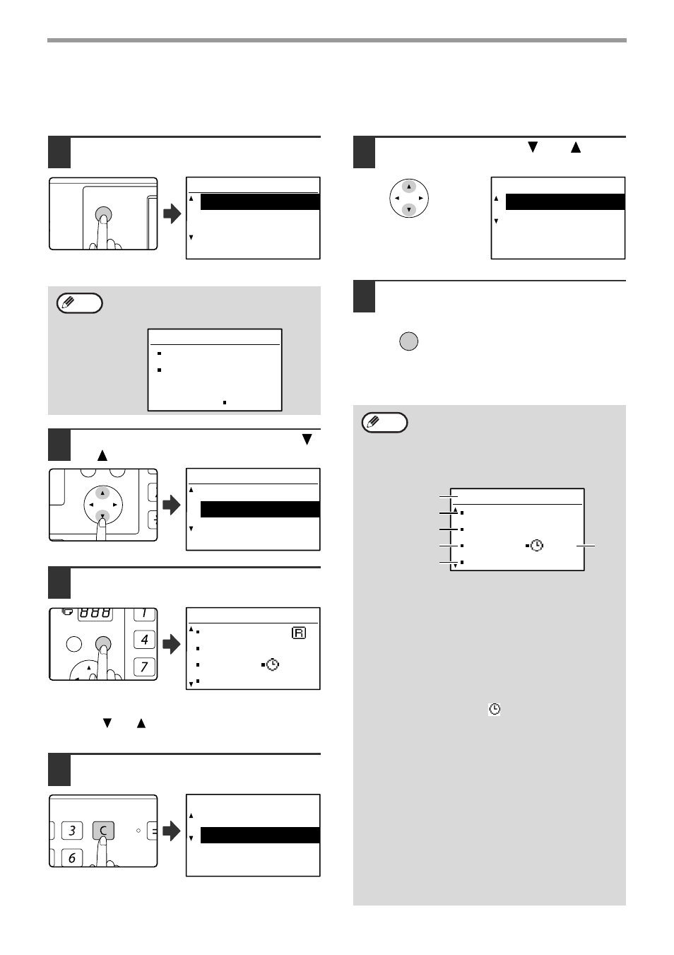 E 26, 26) this machine also supp, Cancelling a stored transmission job | Job cancelled. yes no | Sharp MX-M232D User Manual | Page 28 / 119