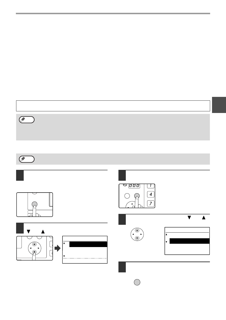 Fax print hold function, Xes, see "fax print hold function" on pa, Settings required for fax print hold | Enabling fax print hold, Fax print hold print hold data setting | Sharp MX-M232D User Manual | Page 31 / 119