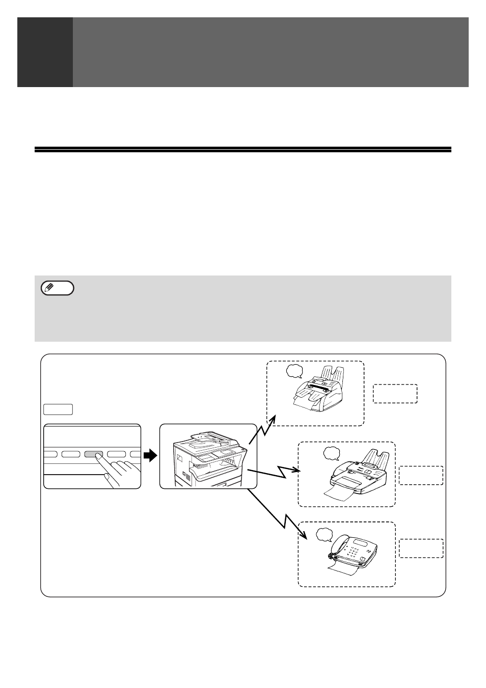 Advanced transmissionmethods, Advanced transmission methods, E 31) | Broadcast transmission) | Sharp MX-M232D User Manual | Page 33 / 119