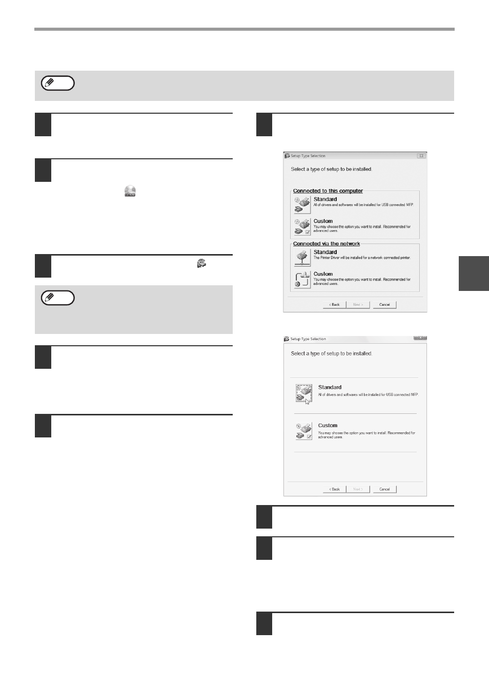 Installing the, Pc-fax driver (that accompanies the machine)" o | Sharp MX-M232D User Manual | Page 53 / 119