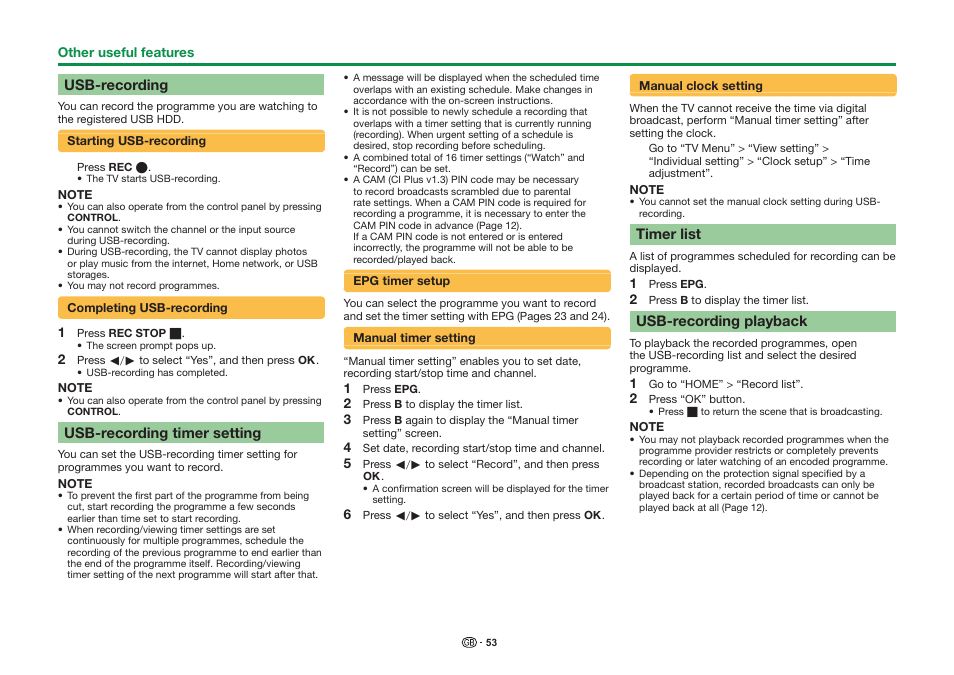 Sharp LC-90LE757K User Manual | Page 55 / 94